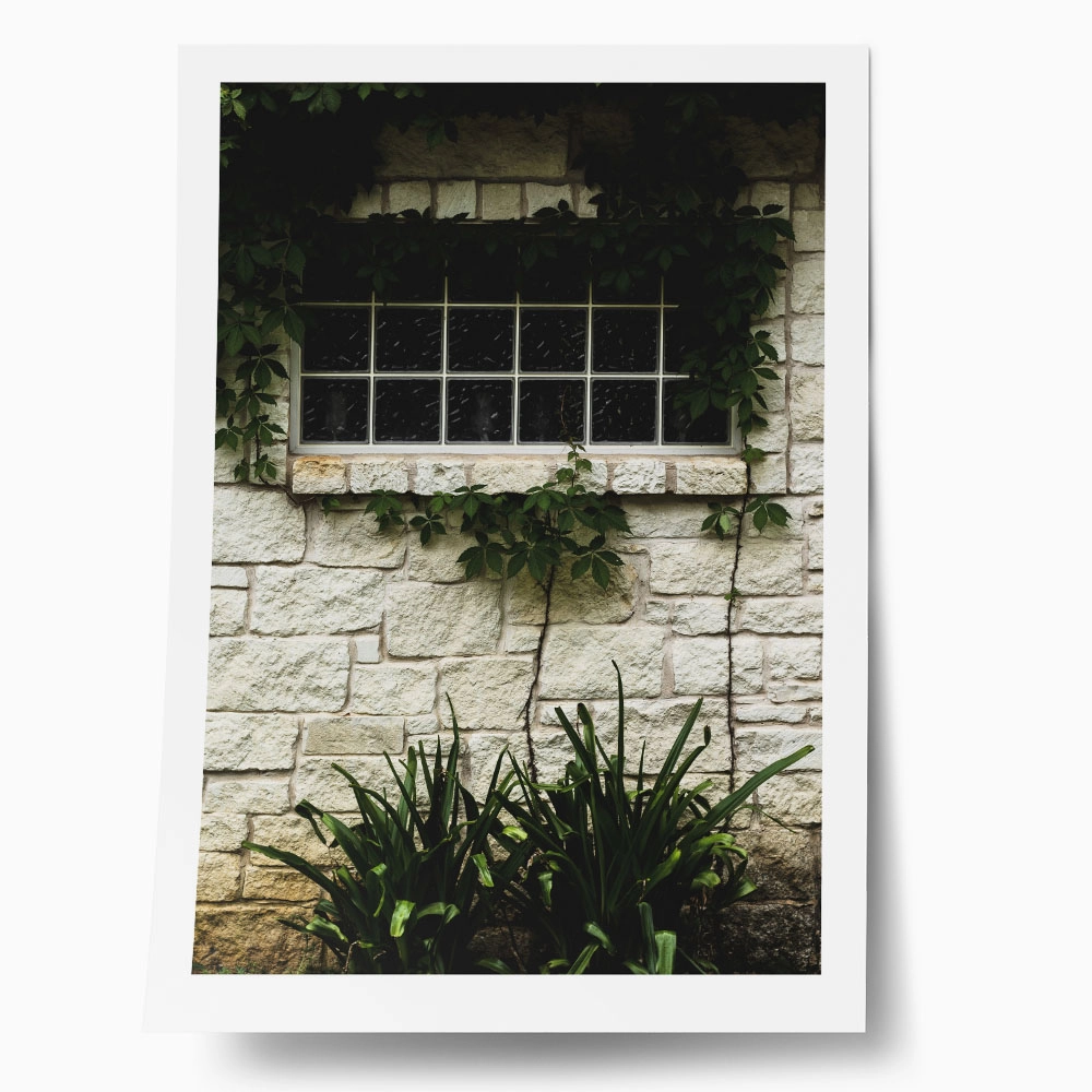 Poster RUSTIC FARMHOUSE WINDOW 8