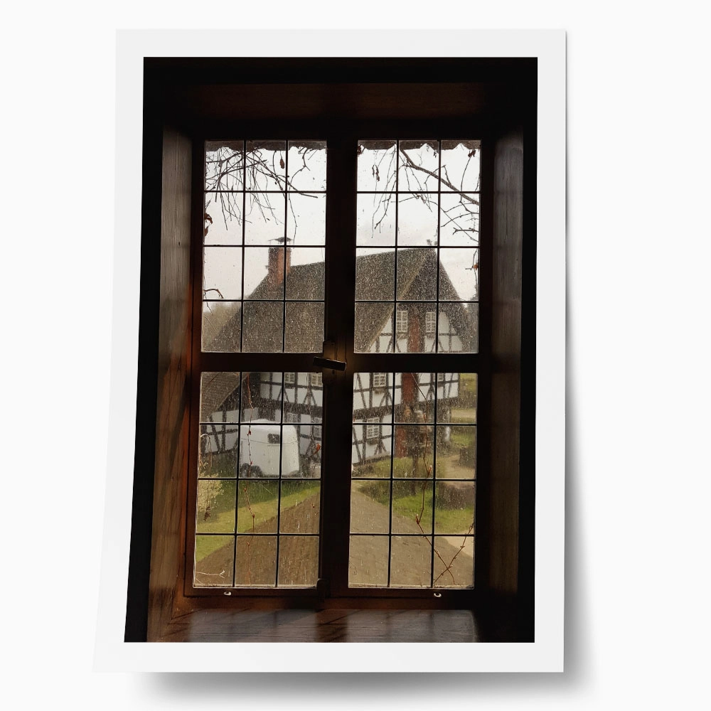 Poster RUSTIC FARMHOUSE WINDOW 9