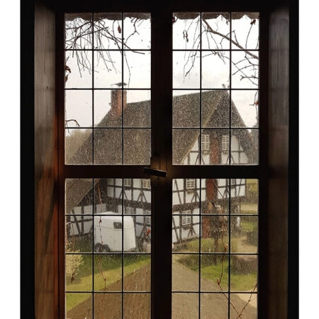 Poster RUSTIC FARMHOUSE WINDOW 9 -  Sticky 2