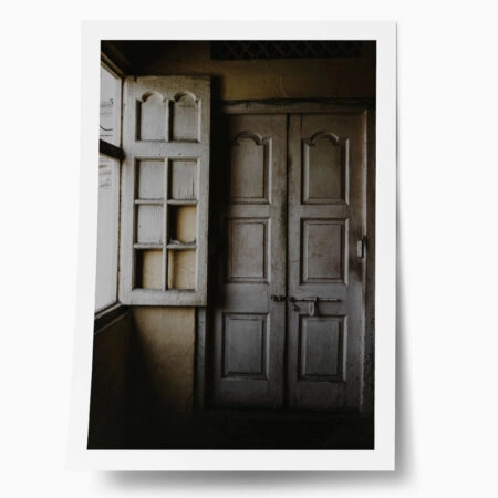 Poster RUSTIC FARMHOUSE WINDOW AND DOOR - 