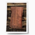 Poster RUSTIC FARMHOUSE WOOD AND METAL