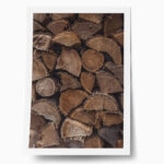 Poster RUSTIC FARMHOUSE WOOD LOGS 12