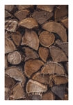 Poster RUSTIC FARMHOUSE WOOD LOGS 12