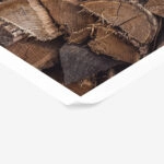 Poster RUSTIC FARMHOUSE WOOD LOGS 12