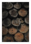 Poster RUSTIC FARMHOUSE WOOD LOGS 2