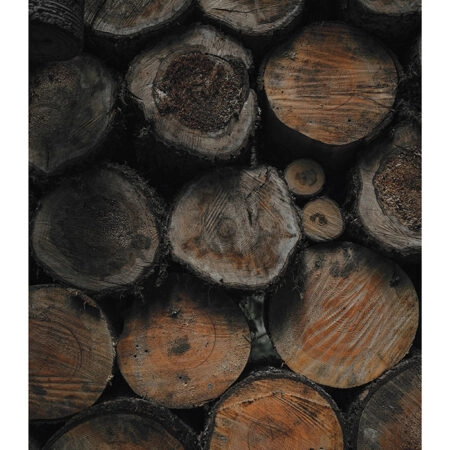Poster RUSTIC FARMHOUSE WOOD LOGS 2 -  Sticky 2