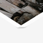 Poster RUSTIC FARMHOUSE WOOD LOGS 4
