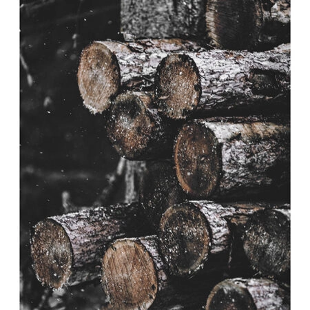 Poster RUSTIC FARMHOUSE WOOD LOGS 5 -  Sticky 2