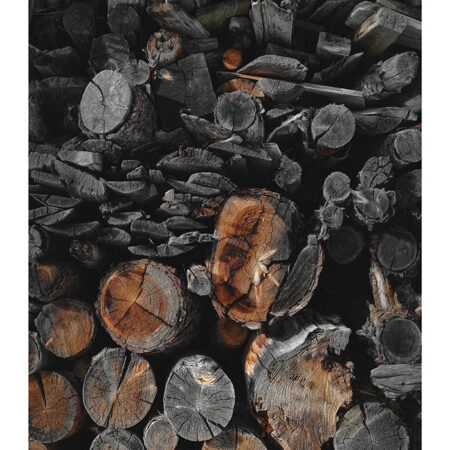 Poster RUSTIC FARMHOUSE WOOD LOGS 6 -  Sticky 2