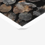 Poster RUSTIC FARMHOUSE WOOD LOGS 6