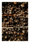 Poster RUSTIC FARMHOUSE WOOD LOGS 7