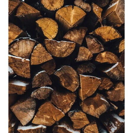 Poster RUSTIC FARMHOUSE WOOD LOGS -  Sticky 2