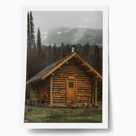Poster RUSTIC FARMHOUSE WOODEN CABIN 2 - 