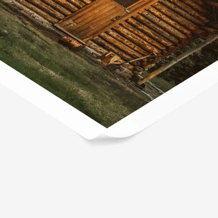 Poster RUSTIC FARMHOUSE WOODEN CABIN 2 -  Sticky 1