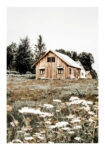Poster RUSTIC FARMHOUSE WOODEN CABIN 4