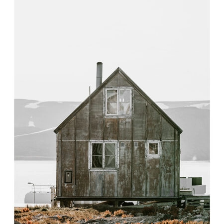 Poster RUSTIC FARMHOUSE WOODEN CABIN -  Sticky 2