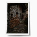 Poster RUSTIC FARMHOUSE YARD