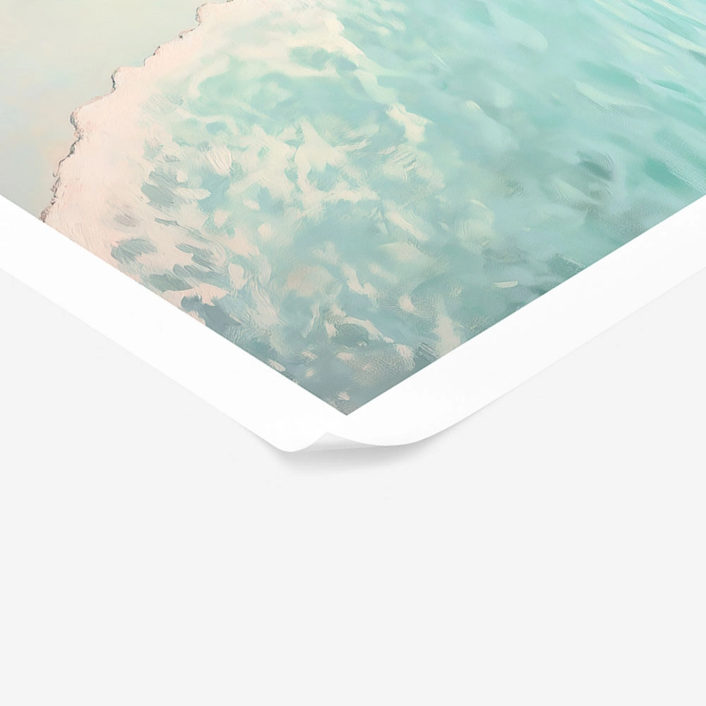 Poster VINTAGE PASTEL BEACH 2