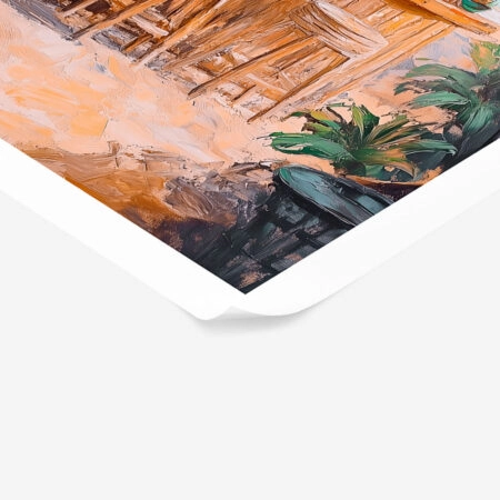 Poster VINTAGE PASTEL BEACH BAR - Vintage Posters Sticky 1
