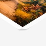 Poster VINTAGE PASTEL BEACH PATH 2