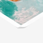 Poster VINTAGE PASTEL BEACH PINEAPPLE 3