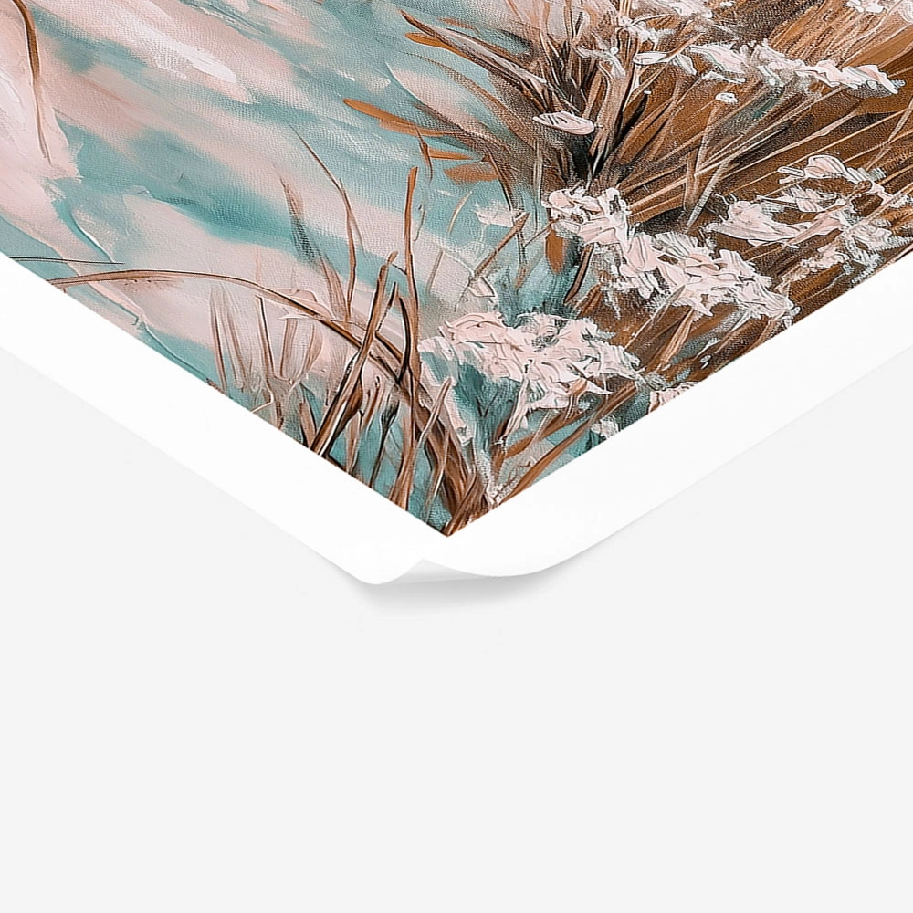 Poster VINTAGE PASTEL BEACH VIEW 3