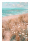 Poster VINTAGE PASTEL BEACH VIEW 6