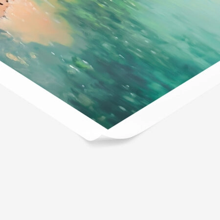 Poster VINTAGE PASTEL BEACH - Vintage Posters Sticky 1