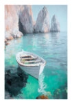 Poster VINTAGE PASTEL BOAT 3