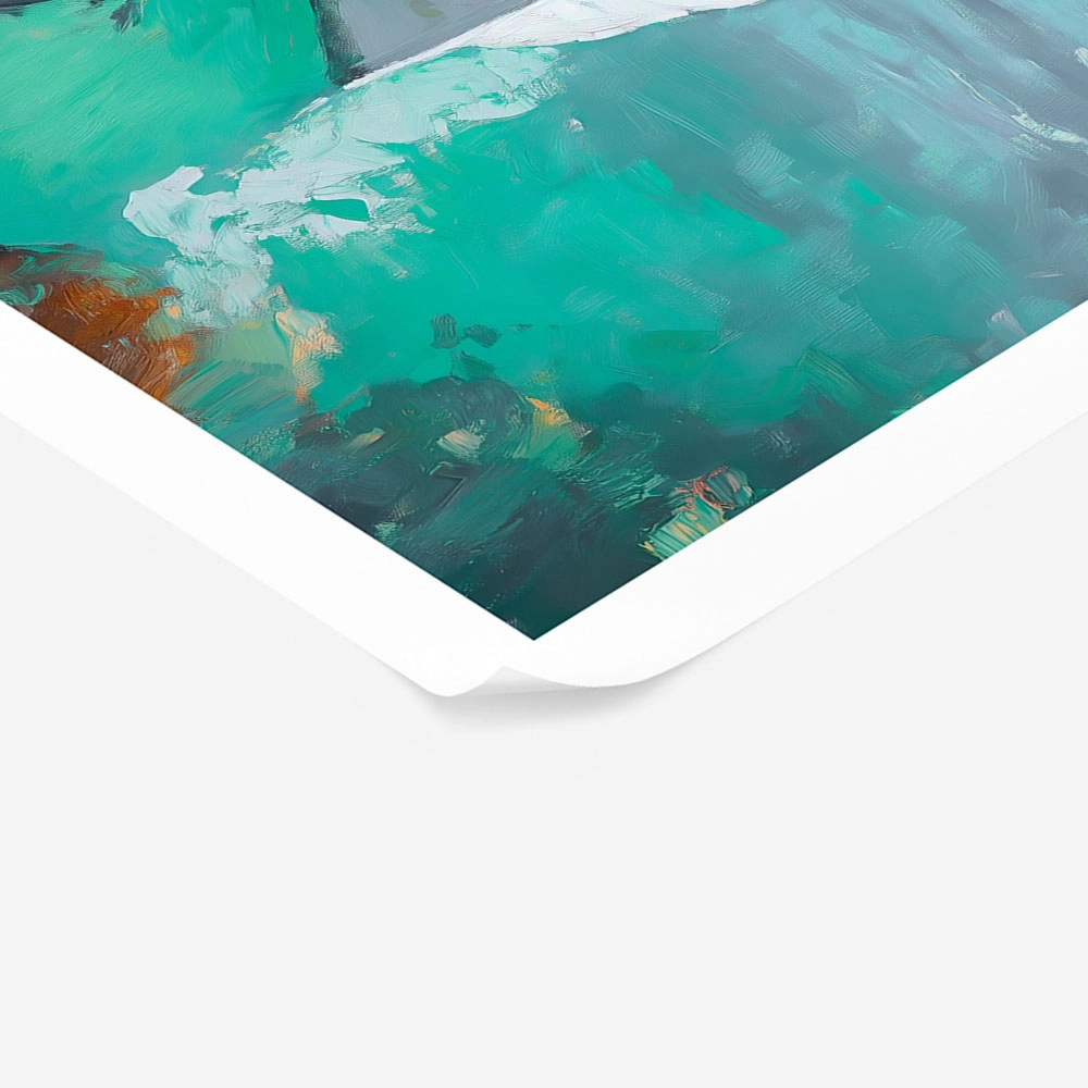 Poster VINTAGE PASTEL BOAT 3