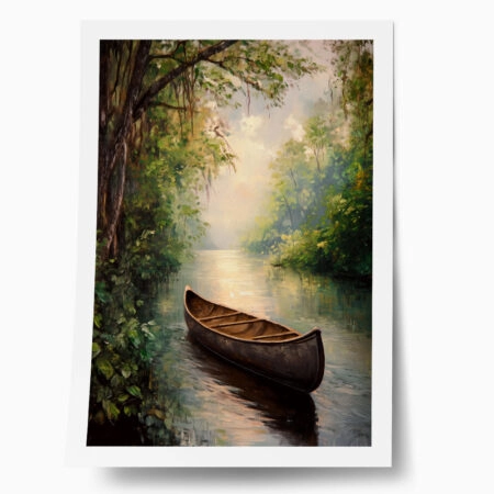 Poster VINTAGE PASTEL BOAT 5 - Vintage Posters