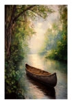 Poster VINTAGE PASTEL BOAT 5