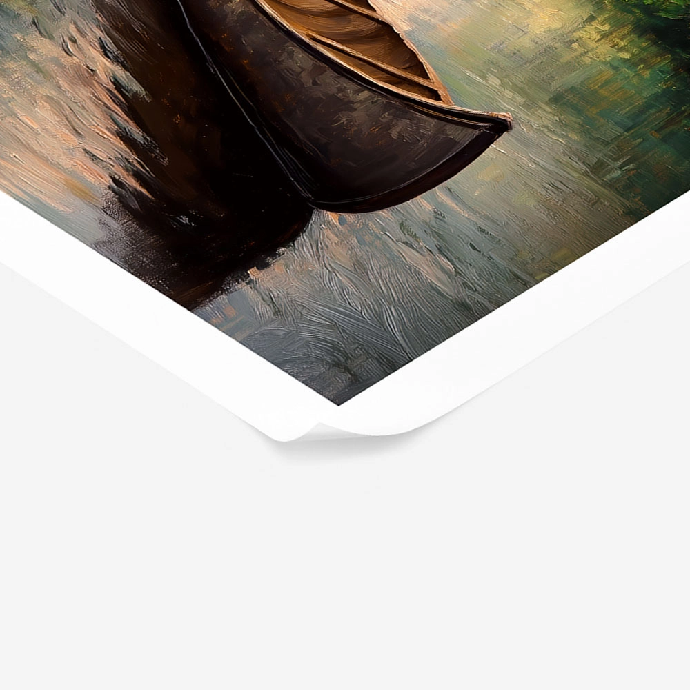 Poster VINTAGE PASTEL BOAT 5