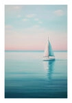 Poster VINTAGE PASTEL BOAT 7
