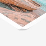 Poster VINTAGE PASTEL BOAT