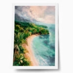 Poster VINTAGE PASTEL COAST 2
