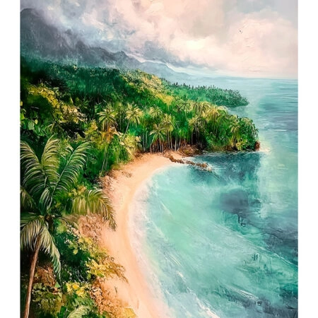 Poster VINTAGE PASTEL COAST 2 - Vintage Posters Sticky 2