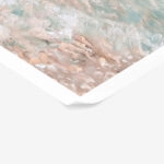 Poster VINTAGE PASTEL COASTAL WAVES 6