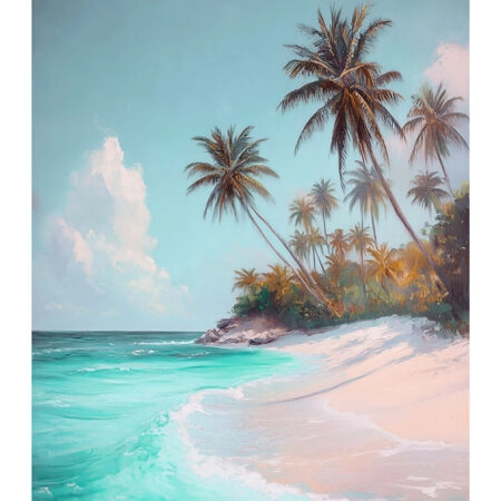 Poster VINTAGE PASTEL COAST - Vintage Posters Sticky 2