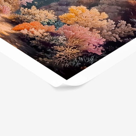 Poster VINTAGE PASTEL CORAL REEF 3 - Vintage Posters Sticky 1