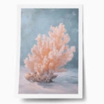 Poster VINTAGE PASTEL CORAL