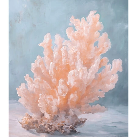 Poster VINTAGE PASTEL CORAL - Vintage Posters Sticky 2