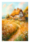 Poster VINTAGE PASTEL COUNTRYSIDE 2