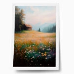 Poster VINTAGE PASTEL COUNTRYSIDE