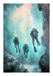 Poster VINTAGE PASTEL DIVERS