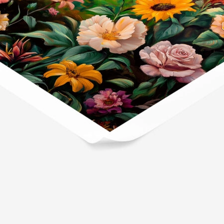 Poster VINTAGE PASTEL FLOWERS - Vintage Posters Sticky 1