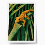 Poster VINTAGE PASTEL GEKO