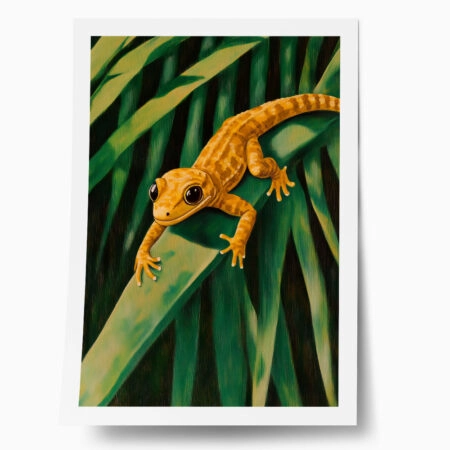 Poster VINTAGE PASTEL GEKO - Vintage Posters