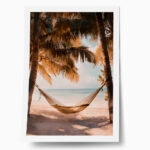 Poster VINTAGE PASTEL HAMMOCK 2