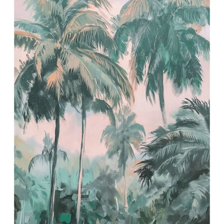 Poster VINTAGE PASTEL PALM TREES 2 - Vintage Posters Sticky 2